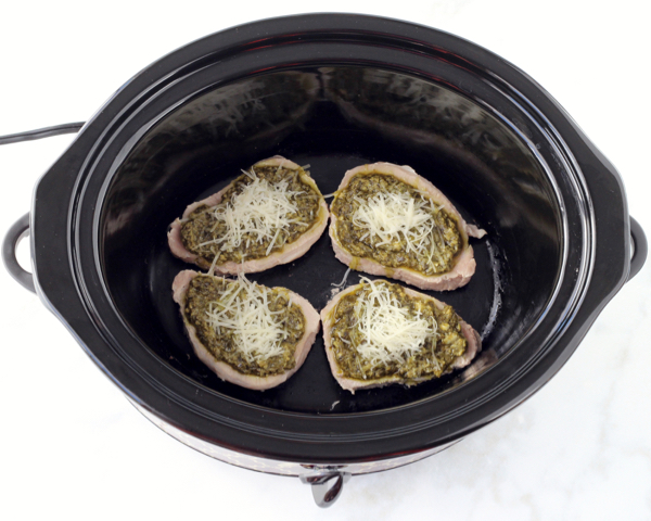Slow Cooker Pesto Pork Chops Recipe