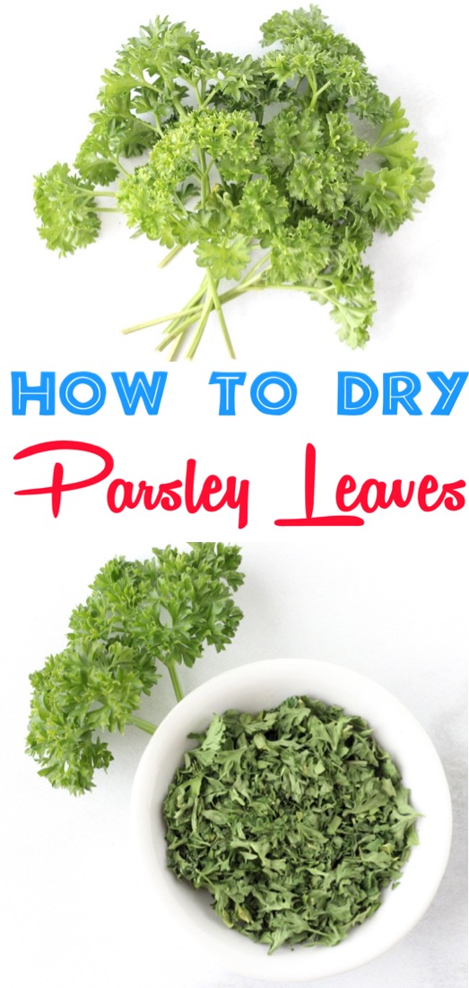 How to Dry Parsley Leaves in Microwave