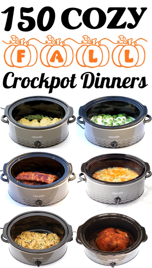 Crockpot Dinners Easy Fall Recipes Families will LOVE