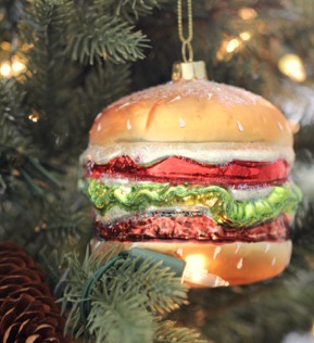 Hamburger Ornaments