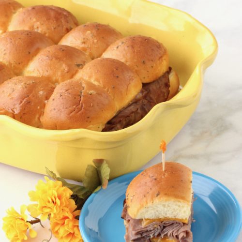 Mini Roast Beef Sliders Recipe