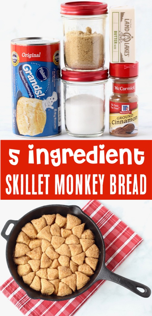 Monkey Bread with Canned Biscuits Easy Recipe