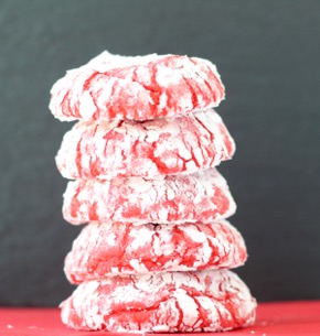 Red Crinkle Cookie Recipe