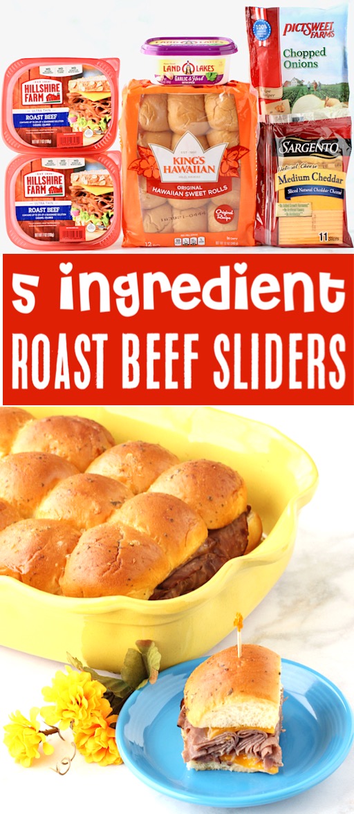 Sliders Recipes Hawaiian Rolls Easy Baked Roast Beef and Cheddar Slider Recipe