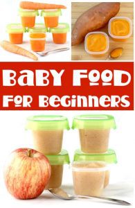 7 Easy Homemade Baby Food Recipes! (Stage 1 +)