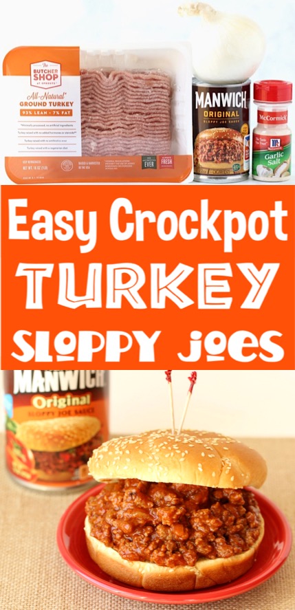 Crockpot Meals Easy Sloppy Joes for the Family