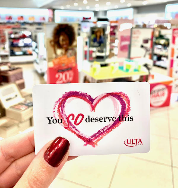Cost of makeover at ulta gift card