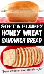 Honey Wheat Sandwich Bread Recipe Soft