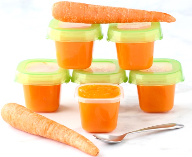 Instant Pot Carrot Baby Food Puree Recipe