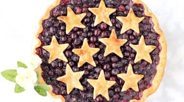 Easy Blueberry Pie Recipe from Scratch Homemade