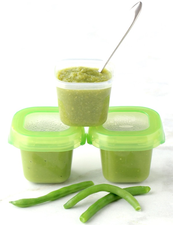 Homemade Green Bean Baby Food Puree Recipe