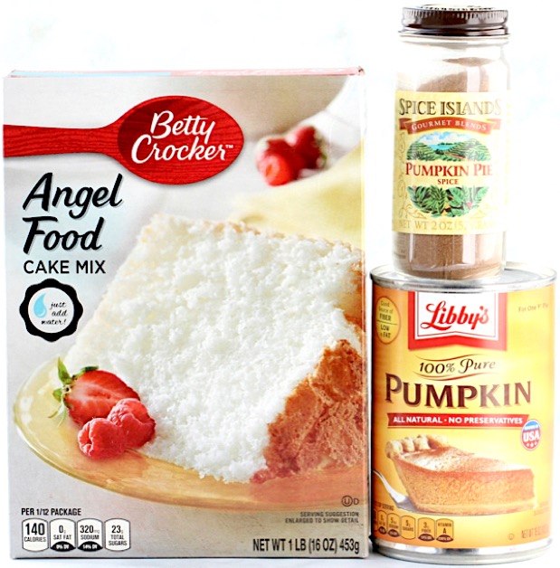 Pumpkin Angel Food Cake Easy