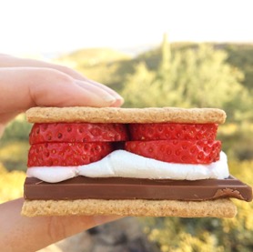 Strawberry S'Mores