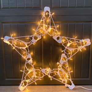 Snowflake made with plastic hangers - Completed Projects - the Lettuce  Craft Forums