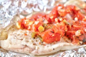 Foil Packet Fish and Vegetables Recipe