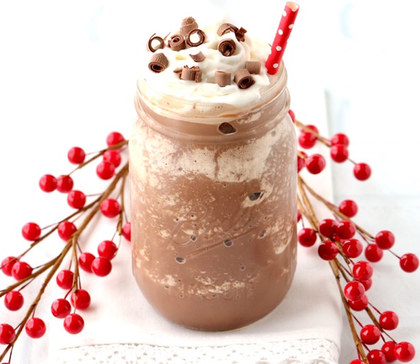 Blended Frozen Hot Chocolate Recipe