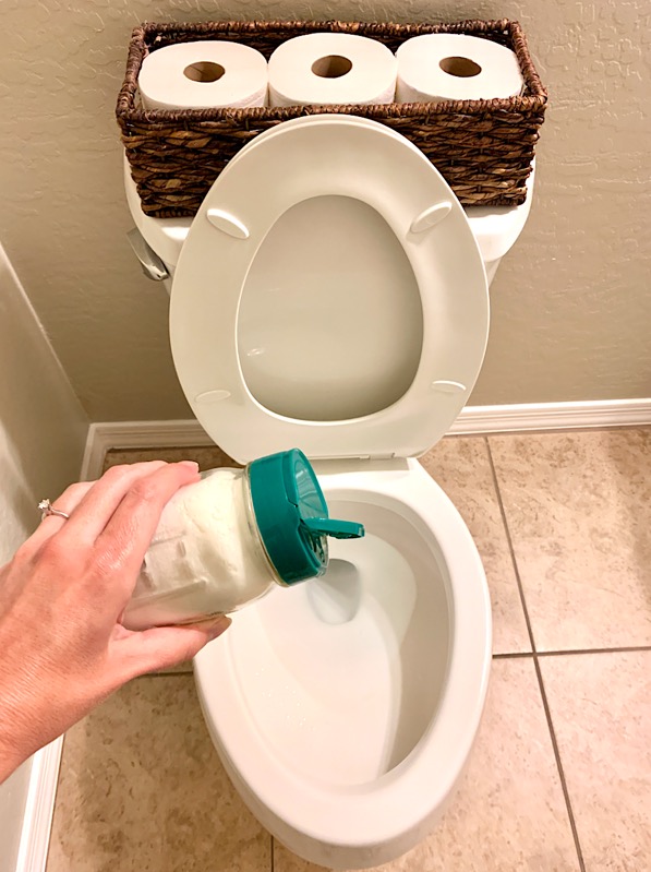 DIY Toilet Bowl Cleaner (Just 3 Ingredients!) - Live Simply