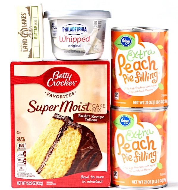 Peach Cobbler with Cake Mix Recipe
