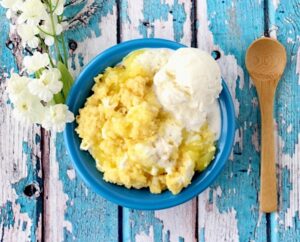 Lemon Cream Cheese Dump Cake Recipe Easy