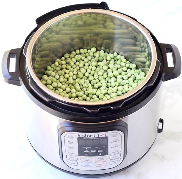 Instant Pot Baby Food Peas Recipe Easy