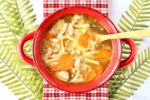 Instant Pot Chicken Noodle Soup with Rotisserie Chicken
