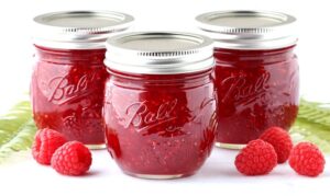 Raspberry Jam Recipe for Canning