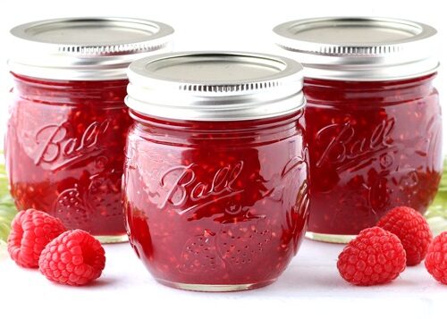 Raspberry Jam Recipe for Canning {The BEST!} - The Frugal Girls