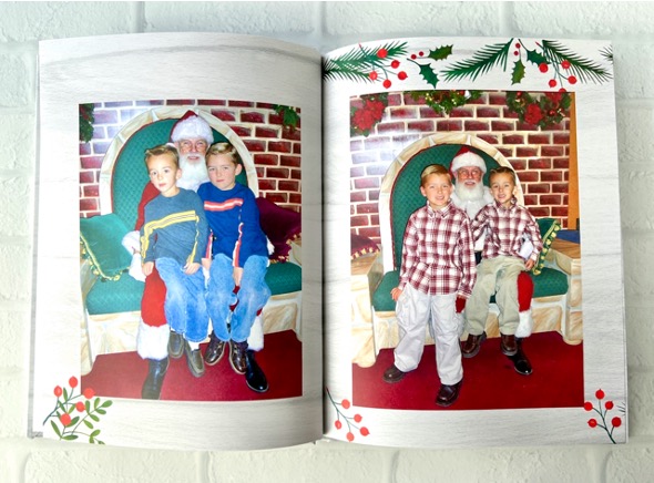 Abundant Family Living: Christmas Memories Scrapbook Pages