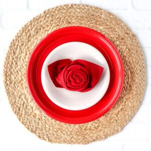 Rose Napkin Fold