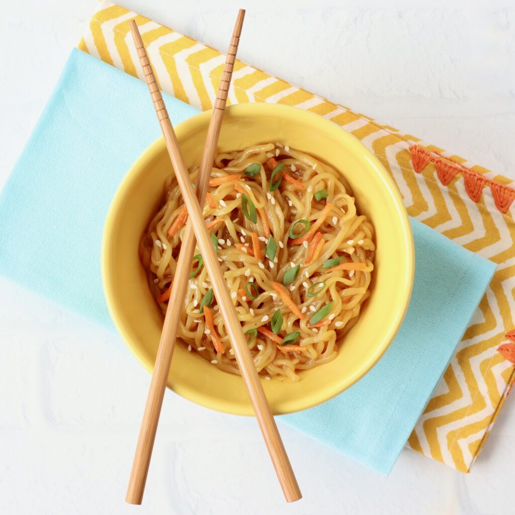 Teriyaki Noodles Recipe 20 Minute Ramen The Frugal Girls