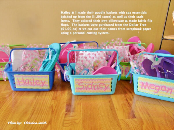 Girls Slumber Party Favors