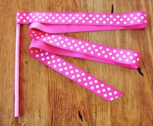 How to Make a Twirling Ribbon Wand