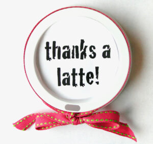 Thanks a Latte Starbucks Gift Card Holder