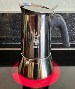 Using a Moka Pot to Make Espresso at home.