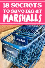 Marshalls Store Money Saving Tips