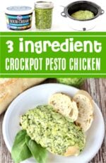 Crockpot Creamy Pesto Chicken Recipe Easy