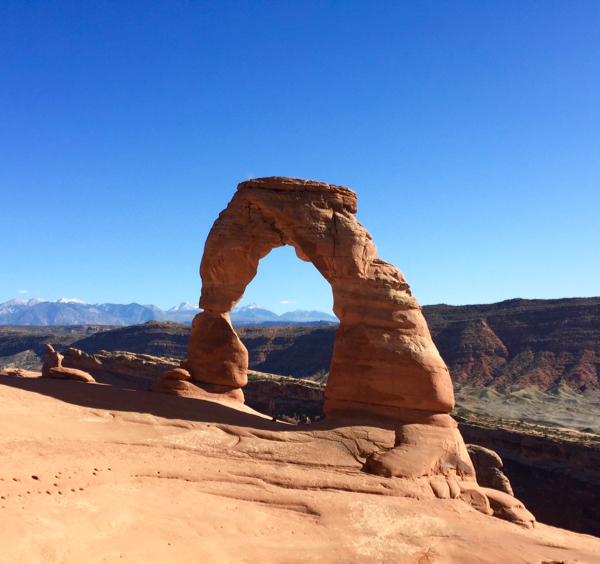 Red rock arch.