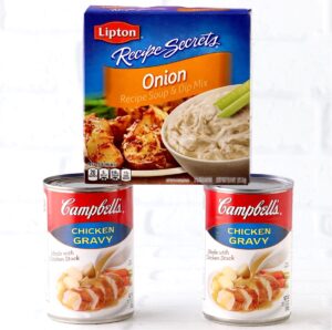 Chicken and Gravy Ingredients