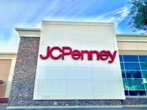 JCPenney store front.