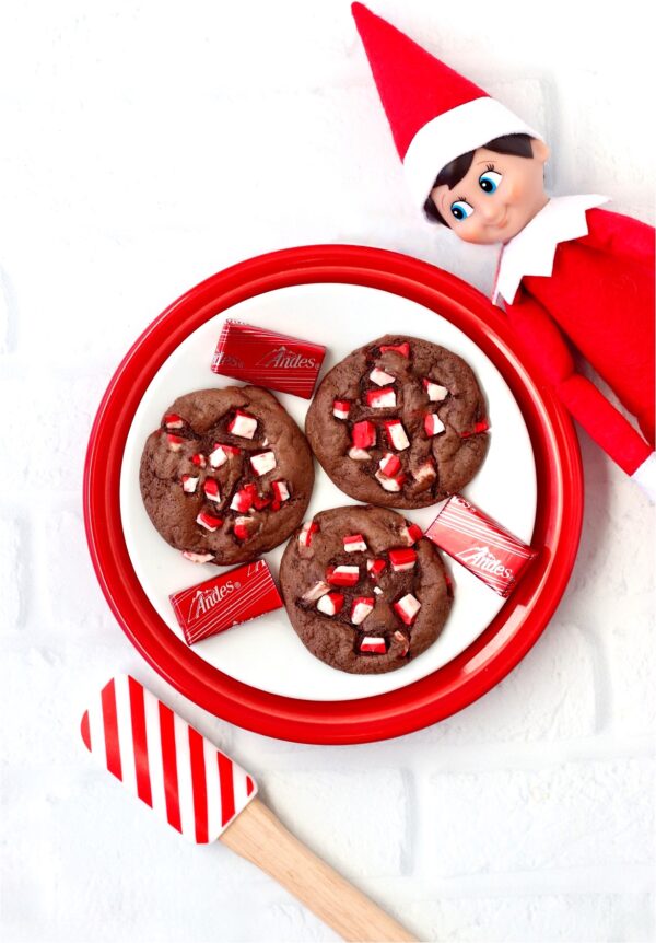 Chocolate Chip peppermint cookies