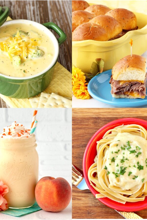 Collage of four restaurant copycat recipes.