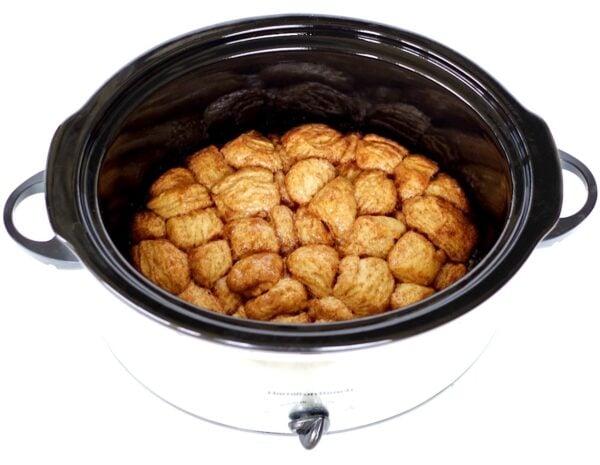 Monkey bread in crock pot.